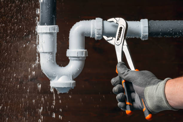 Professional Leak Detection technician working in Bumpass, VA